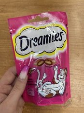 Корм для животных Dreamies, 30 г, для кошек, лакомство, говядина, 7437/7551 - фото 1 от пользователя