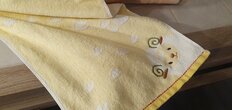 Полотенце детское 32х73 см, 100% хлопок, Овечка, Silvano, желтое, Китай, Y8-2958 - фото 2 от пользователя