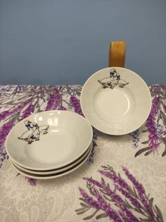 Блюдце фарфор, 10.5 см, круглое, Гуси, Добрушский фарфоровый завод, 4С1459Ф34 - фото 6 от пользователя