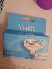 Сменные кассеты для бритв Gillette, Venus Smooth, для женщин, 2 шт - фото 7 от пользователя