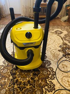 Пылесос Karcher, WD 2 Plus V-12/4/18, 1000 Вт, с мешком, 12 л, сухая и влажная уборка - фото 1 от пользователя