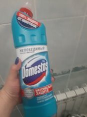 Чистящее средство универсальное, Domestos, Свежесть Атлантики, гель, 1 л - фото 6 от пользователя