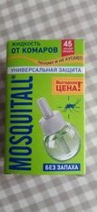 Репеллент от комаров, жидкость для фумигатора, 45 ночей, Mosquitall, Универсальная защита - фото 9 от пользователя