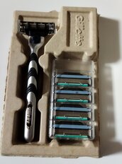 Станок для бритья Gillette, Mach3, для мужчин, 5 сменных кассет - фото 6 от пользователя