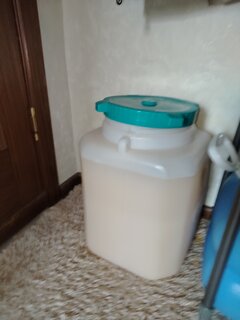 Бочка пластик, пищевая, 30 л, прямоугольная, с широким горлом, в ассортименте, М453, Альтернатива - фото 2 от пользователя