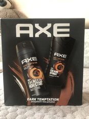 Набор подарочный для мужчин, Axe, Dark Temptation, антиперспирант-спрей + гель для душа - фото 1 от пользователя