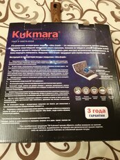 Сковорода алюминий, 24 см, антипригарное покрытие, Kukmara, Granit Ultra, красная, с крышкой, съемная ручка, сга243а - фото 5 от пользователя