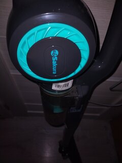 Пылесос вертикальный, Sakura, SA-8317GT, 800 Вт, с контейнером, 0.9 л, сухая уборка, серый-тиффани - фото 5 от пользователя