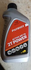 Масло машинное минеральное, для двухтактного двигателя, Patriot, Power Active 2T, 0.946 л, 850030597 - фото 3 от пользователя