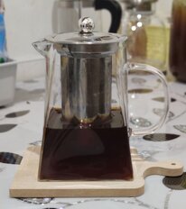 Чайник заварочный стекло, 0.75 л, с ситечком, Apollo, Very-Cherry, VCH-750 - фото 6 от пользователя