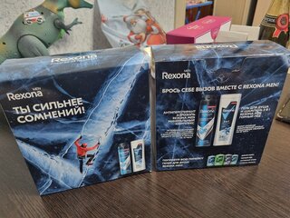 Набор подарочный для мужчин, Rexona, Ты сильнее сомнений, шампунь 2в1 250 мл + дезодорант 150 мл - фото 2 от пользователя