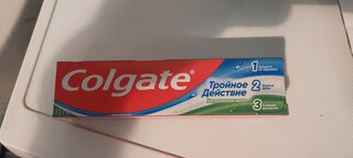 Зубная паста Colgate, Тройное действие, 50 мл - фото 5 от пользователя