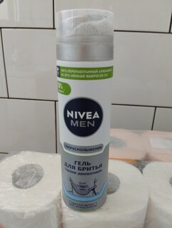 Гель для бритья, Nivea, Одним движением, 200 мл, 81739 - фото 8 от пользователя