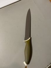 Нож кухонный Daniks, Амут, универсальный, нержавеющая сталь, 12.5 см, рукоятка soft-touch, JA20201785-3 - фото 5 от пользователя