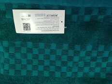 Полотенце банное 50х90 см, 100% хлопок, 550 г/м2, Chess Jacquard, Anilsan, морская волна, Турция, 18-48345090 - фото 5 от пользователя