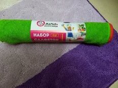 Салфетка бытовая для уборки, микрофибра, 29х29 см, 4 шт, в ассортименте, Марья Искусница - фото 7 от пользователя
