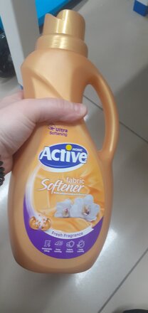 Кондиционер для белья ACTIVE, 1.5 л, Gold - фото 6 от пользователя