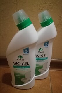 Чистящее средство для сантехники, Grass, WC-gel, гель, 750 мл - фото 6 от пользователя