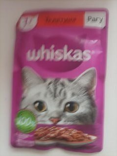 Корм для животных Whiskas, 75 г, для взрослых кошек 1+, рагу, телятина, пауч, G8485 - фото 6 от пользователя