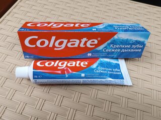 Зубная паста Colgate, Крепкие зубы Свежее дыхание, 100 мл - фото 4 от пользователя