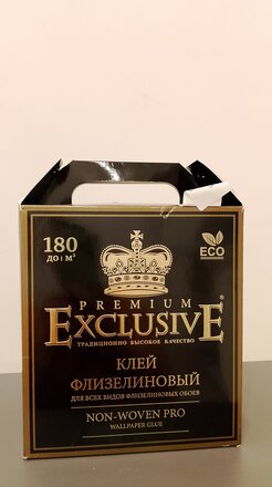 Клей для флизелиновых обоев, Exclusive, Pro, 1 кг, 00012 - фото 6 от пользователя