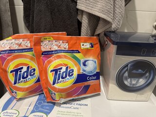 Капсулы для стирки Tide, Color, 35 шт, капсула 22.8 г - фото 2 от пользователя