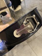 Форма для запекания углеродистая сталь, 24х24х6.8 см, антипригарное покрытие, круглая, разъемная, черная, Daniks, Мерцание Синий сапфир, K-803-blue sprkl - фото 4 от пользователя