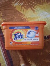 Капсулы для стирки Tide, Все в 1 Pods Альпийская свежесть, 12 шт, капсула 24.8 г - фото 4 от пользователя