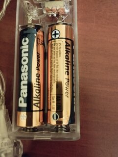 Батарейка Panasonic, АА (LR6, 15A), Alkaline Power, щелочная, 1.5 В, спайка, 4 шт - фото 3 от пользователя