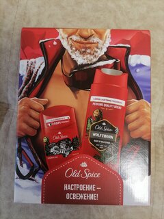 Набор подарочный мужской, Old Spice, Wolfthorn, дезодорант стик 50 мл + гель для душа 250 мл - фото 2 от пользователя