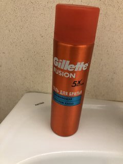 Гель для бритья, Gillette, Fusion Pro Glide Hydrating, 200 мл, 80212956 - фото 5 от пользователя