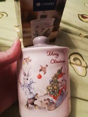 Банка для сыпучих продуктов, доломит, 0.55 л, с крышкой, Daniks, Зимние забавы - фото 2 от пользователя