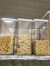 Банка для сыпучих продуктов, пластик, 2.5 л, 10х16х21 см, с крышкой, Idea, Степ, М 1298 - фото 1 от пользователя