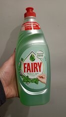 Средство для мытья посуды Fairy, Нежные руки Чайное дерево и мята, 650 мл - фото 8 от пользователя