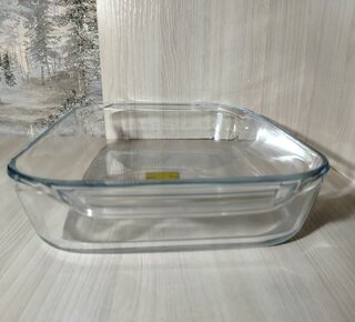 Форма для запекания стекло, 23х35 см, 2.9 л, прямоугольная, Pyrex, Irresistible, 408B000/7146 - фото 3 от пользователя