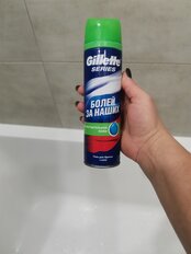 Гель для бритья, Gillette, Series Sensitive, для чувствительной кожи, 200 мл, 84857385 - фото 1 от пользователя