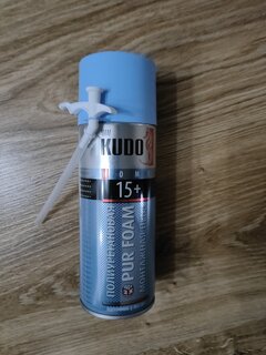 Пена монтажная KUDO, Home 15+, бытовая, 520 мл, всесезонная, KUPH05U15+ - фото 6 от пользователя