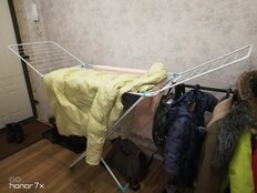 Сушилка для белья напольная, 20 м, 189х53.5х114 см, складная, 22 прута, 17 кг, белая, Nika, СБ2Б - фото 8 от пользователя