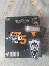 Сменные кассеты для бритв Bic, Hybrid 5 Flex, для мужчин, 4 шт, 921179 - фото 7 от пользователя