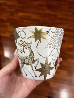 Свеча ароматизированная, 8х9 см, в стакане, Bartek Candles, Гламурное Рождество, 115 гр - фото 4 от пользователя