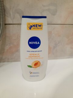 Крем-гель для душа Nivea, Молоко и абрикос, 250 мл - фото 4 от пользователя