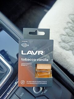 Ароматизатор в машину подвесной, бочонок, Lavr, Tobacco vanilla - фото 5 от пользователя