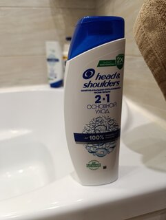 Шампунь Head &amp; Shoulders, 2в1 Основной уход, против перхоти, 400 мл - фото 8 от пользователя