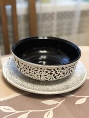 Салатник керамика, круглый, 17.5 см, 0.8 л, Тирамису Русский, Борисовская керамика, ТИР00004979 - фото 2 от пользователя