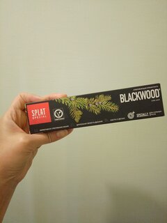 Зубная паста Splat, Professional Blackwood, 75 мл - фото 1 от пользователя