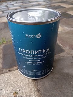 Пропитка Elcon, Aqness, кремнийорганический гидрофобизатор, 0.9 л - фото 4 от пользователя