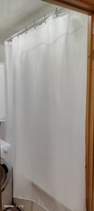 Штора для ванн 180х180 см, полиэстер, Ромбики, белая, STSC1012 - фото 7 от пользователя