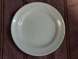 Тарелка десертная, фарфор, 17.5 см, круглая, Гладкий край Белая, Дулевский фарфор, 037052 - фото 3 от пользователя