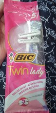 Станок для бритья Bic, Twin Lady, для женщин, 5 шт, одноразовые, 868207 - фото 8 от пользователя