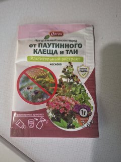Инсектицид от клещей паутинных, от вредителей на растениях, гранулы, Ортон - фото 8 от пользователя